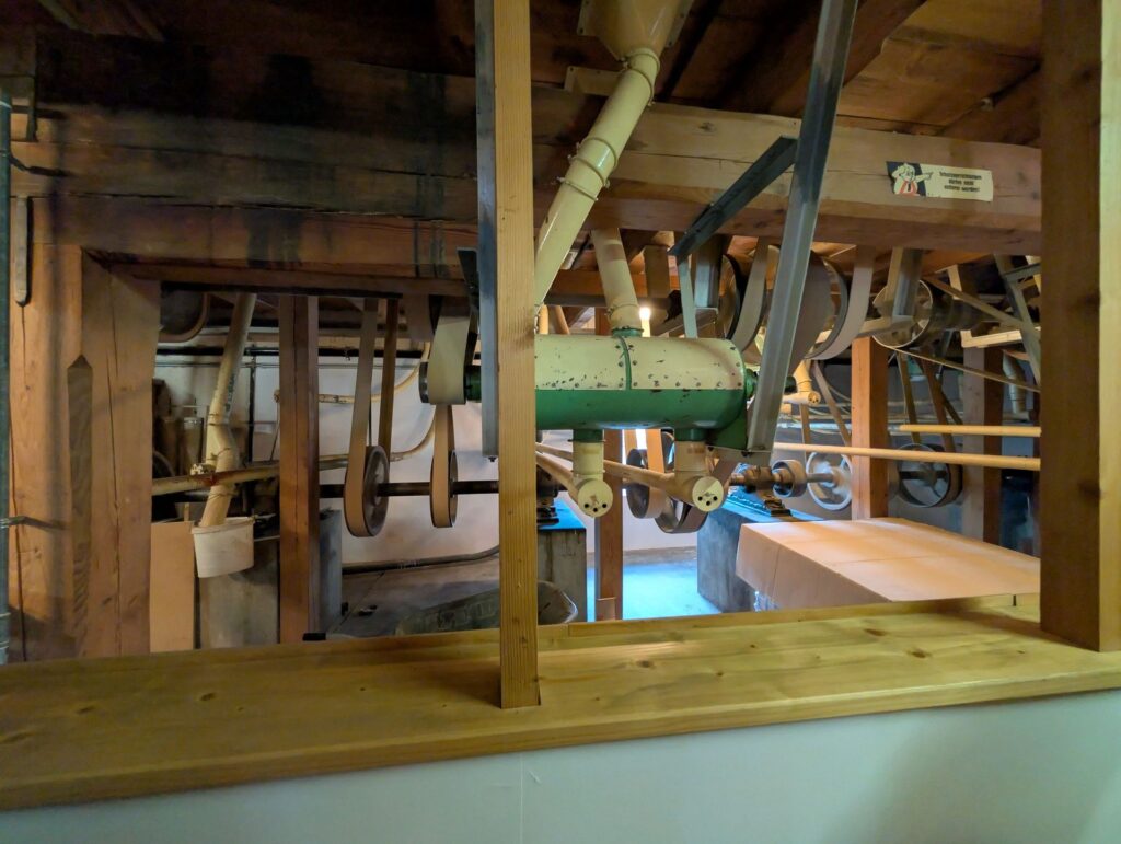 Antrieb der Mühlen